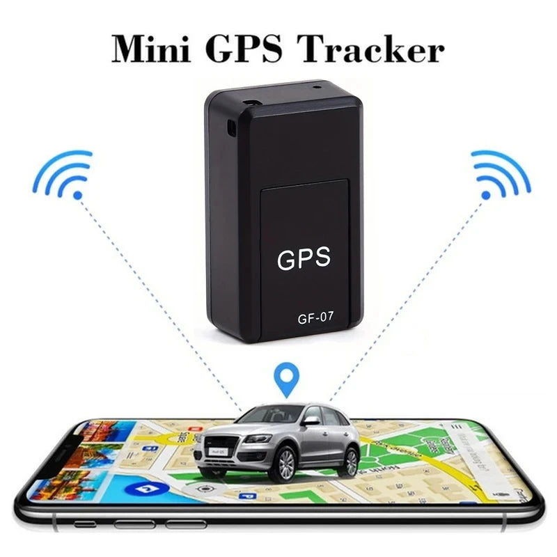 GPS Tracking Device GF07 Mini GPS Tracker Car GPS Position APP Strong Magnetic Anti-lost Alarm Vehicle GPS Locator