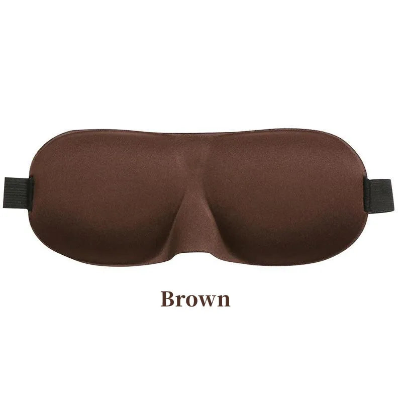 Breathable 3D Sleeping Eye Mask Strong Blackout Eye Mask Eye Mask Soft Portable Blindfold Travel Eyeshade for School Home Office