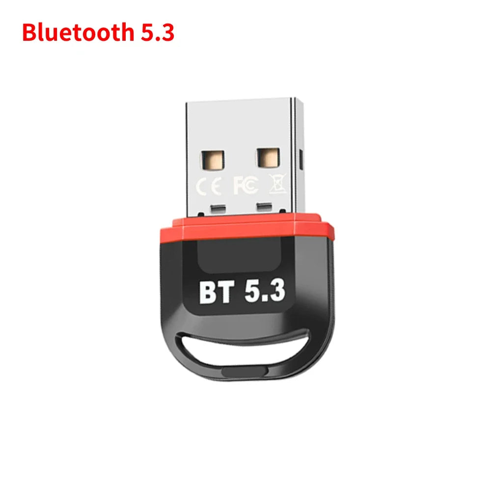 USB Bluetooth 5.4 5.3 Dongle Adapter for PC Speaker Wireless Mouse Keyboard Music Audio Receiver Transmitter Drive free