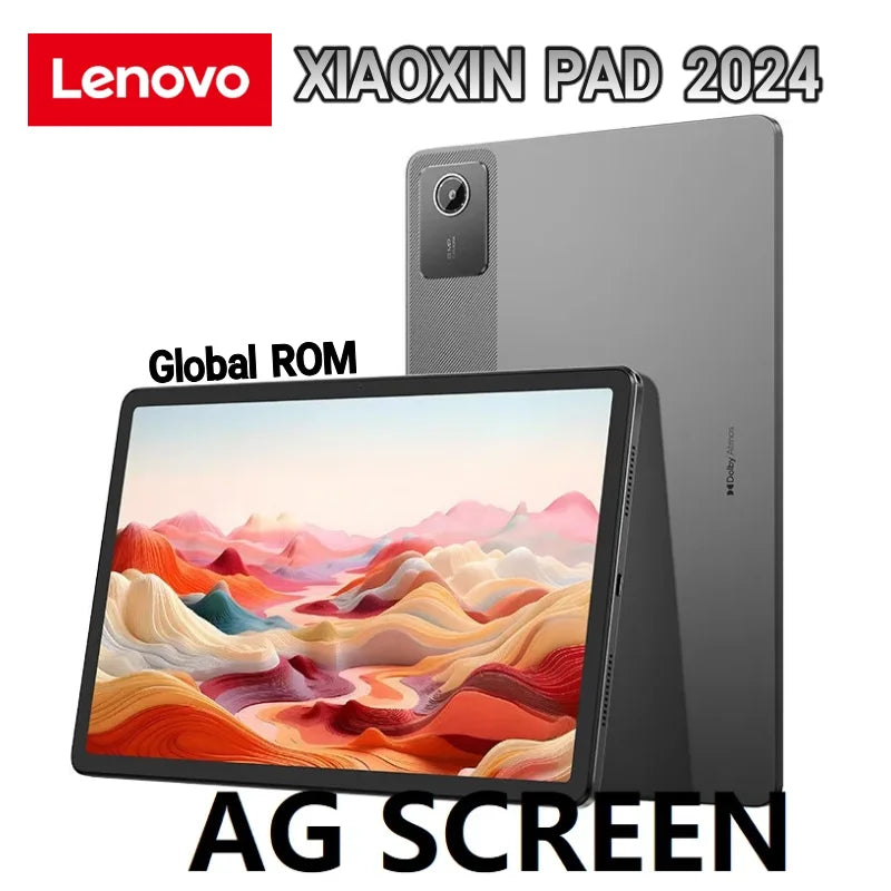 Global ROM Lenovo XiaoXin Pad 2024 Tablet 8GB 128GB Pads Qualcomm Snapdragon 685 Octa Core 11" WIFI 8MP Cam7040mAh 20W AG Screen