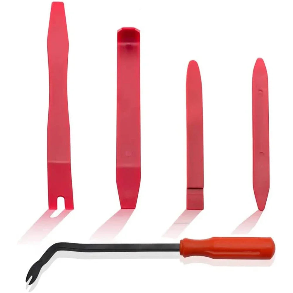 Car Panel Removal Tools Kit Portable Disassembly Radio Audio Door Pry Repair Clip Trim Dash Removal Auto Installer Hand Tool
