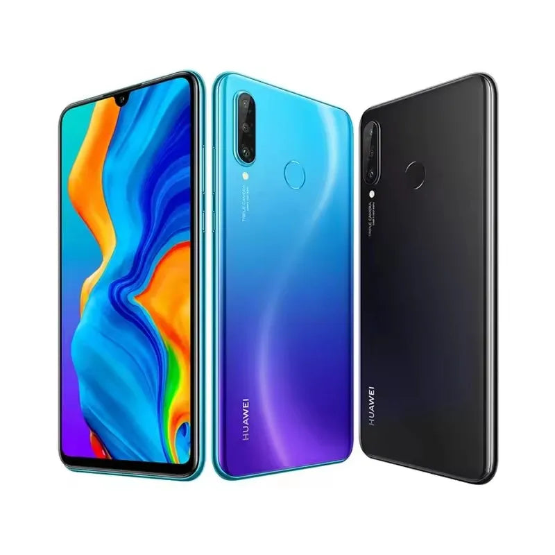 HUAWEI P30 Lite Smartphone Android 3340mAH 6GB RAM 128G ROM 6.15Inch 1080x2312HD 24+32MP Global Vision 4 5G Network Mobile Phone