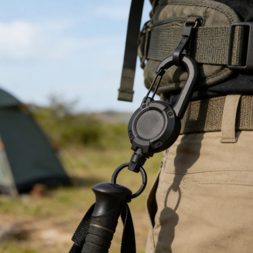 1/3Pcs Automatic Retractable Wire Rope Antitheft Easy-to-pull Buckle Rope Elastic Keychain Sporty Retractable Key Ring Anti Lost