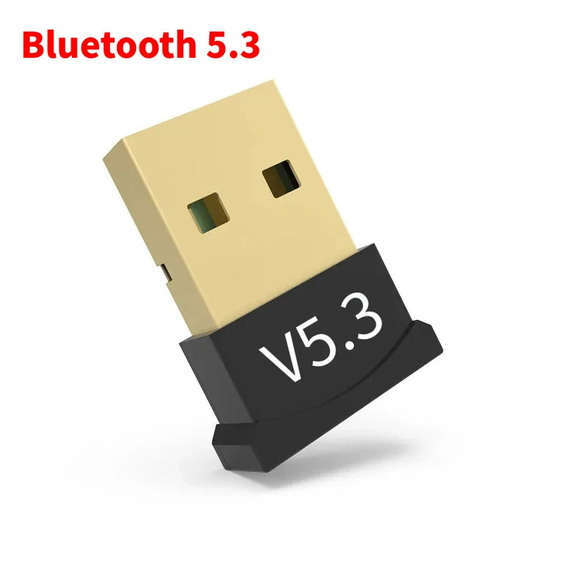 USB Bluetooth 5.4 5.3 Dongle Adapter for PC Speaker Wireless Mouse Keyboard Music Audio Receiver Transmitter Drive free