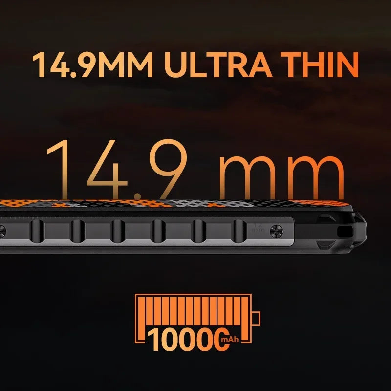 IIIF150 B2 Pro Global Version Rugged Phone 6.8'' Screen Ultra-Thin 24GB(12+12) 256GB 108MP Camera G99 120Hz 10000mAh Cellphone