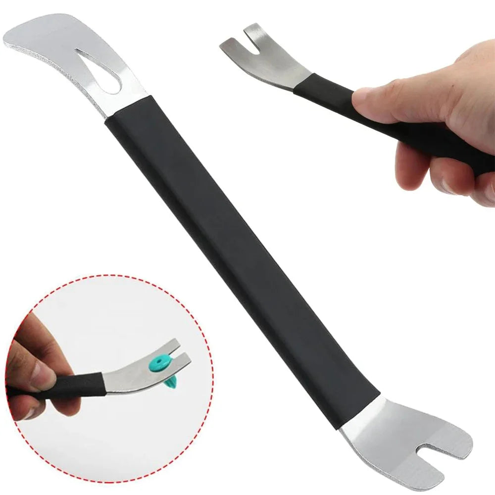 2mm/3mm Thickness Stainless Steel Car Interior Clip Panel Trim Pry Plate Removal Installation Tool for New Car Accessories