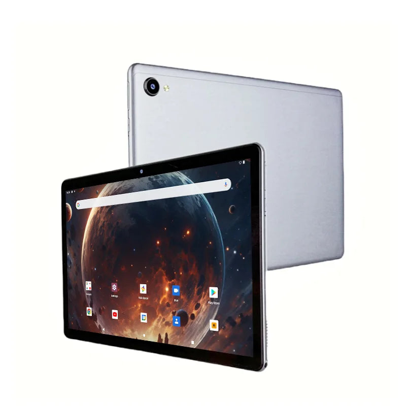 Type-C 10.1 INCH Tablets Android 12 MTK8183 Octa Core CPU 4GB RAM 128GB ROM 6000mAh Battery Bluetooth 5.0 GPS 8.0MP+13.0MP ﻿
