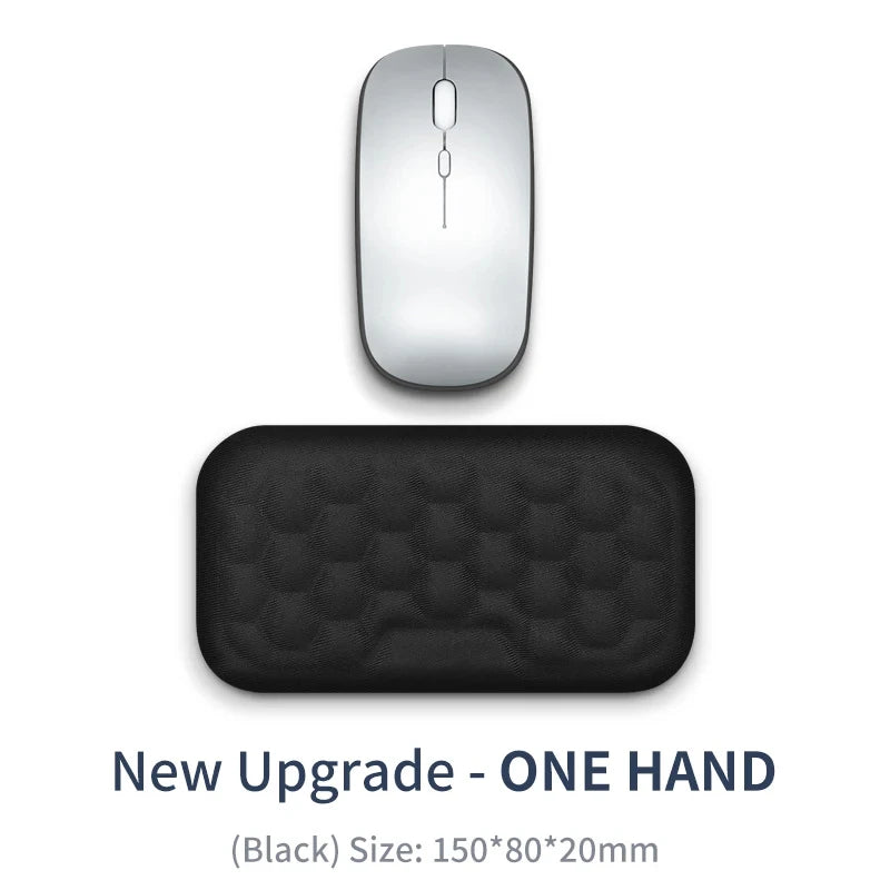 Keyboard mouse wrist rest ergonomic office typing protect relax wrist memory foam mouse pad computer notebook mouse pad