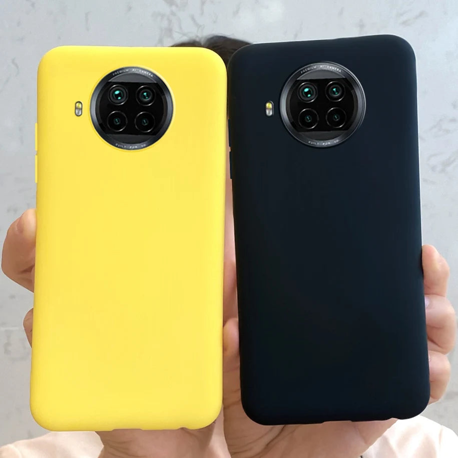 For Xiaomi Mi 10T Lite Case Liquid Silicone Phone Cover For Xiaomi 10T Lite 5G 128 GB Fundas Cover on Xiomi mi10T Lite Soft Case