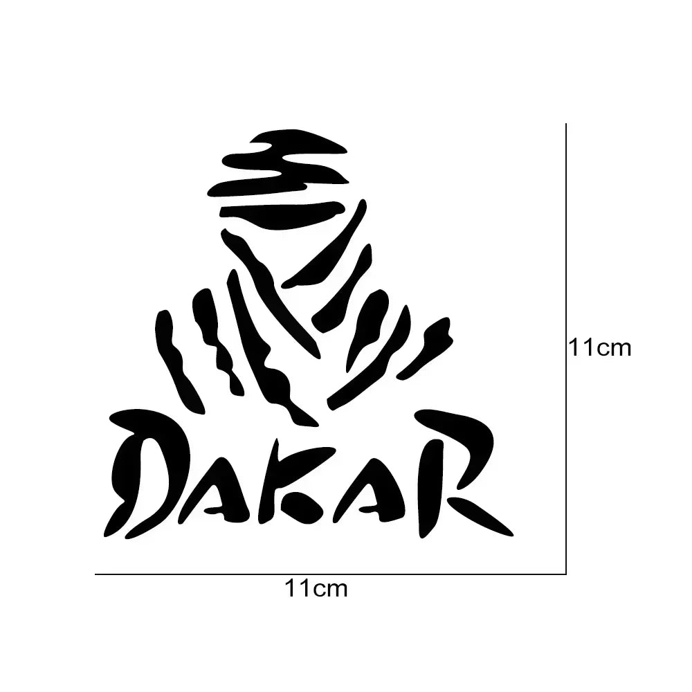 Car Sticker DAKAR Rally Game Auto Body Bumper Windows Motorcycle Laptop Walls Car Body Stickers Car Tuning Decorative Accessorie
