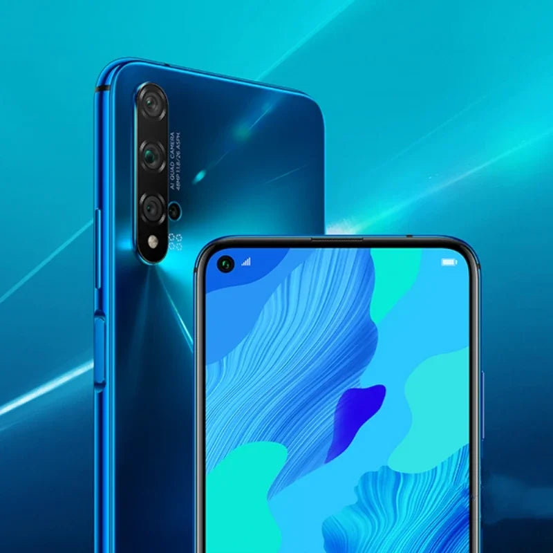Global Version HUAWEI-Nova 5T,Smartphone,Google Play Store,6.26 inch,256GB ROM,Mobile phones Android,48MP,4G Network,Cellphones