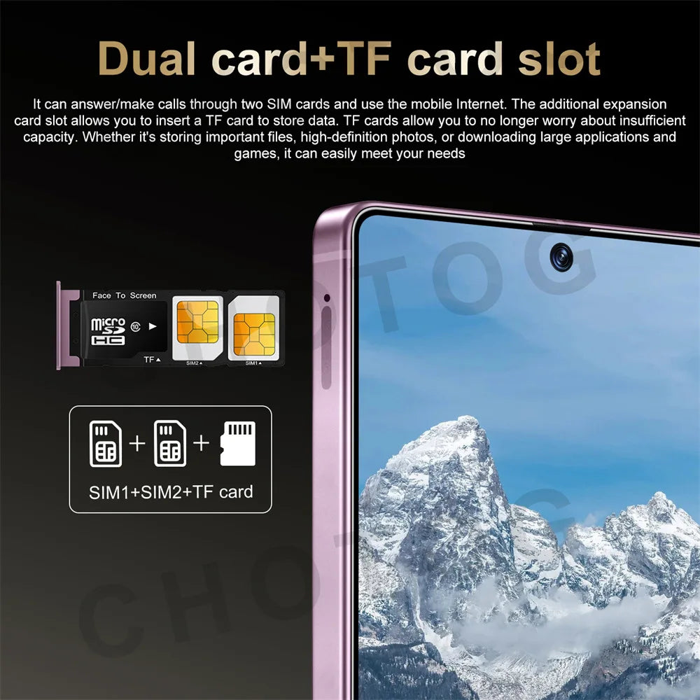 Touch Screen Panel For SMS 25 Ultra Mobile Phones Android Cellphones Touch Screen Panel For Cell Phone 5G Dual SIM Smartphone