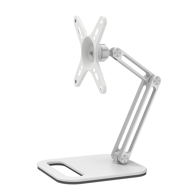 Artpowers VESA Monitor Desk Mount Single Monitor Stands Freestanding fits 13'' to 18'' Computer Screen with Height Adjustable