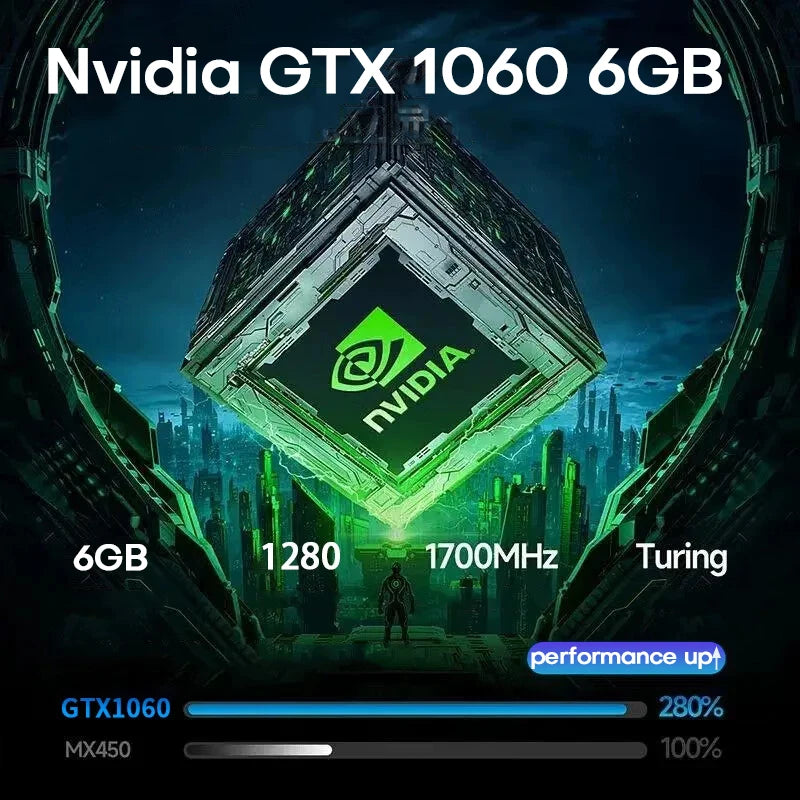 2025 Xiaman 16" Gaming Laptop intel Core i7-6700HQ GTX 1060 IPS 1920*1200 Notebook Gamer 16GB DDR4 1TB SSD Windows 11 Laptop PC