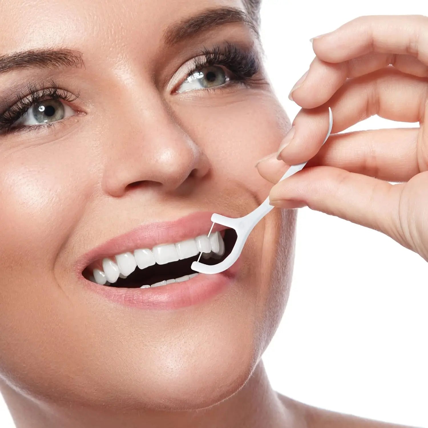 50-1000pcs Portable Dental Floss Toothpicks Teeth Stick Tooth Cleaning Interdental Brush Portable Dental Flosser For Home Travel