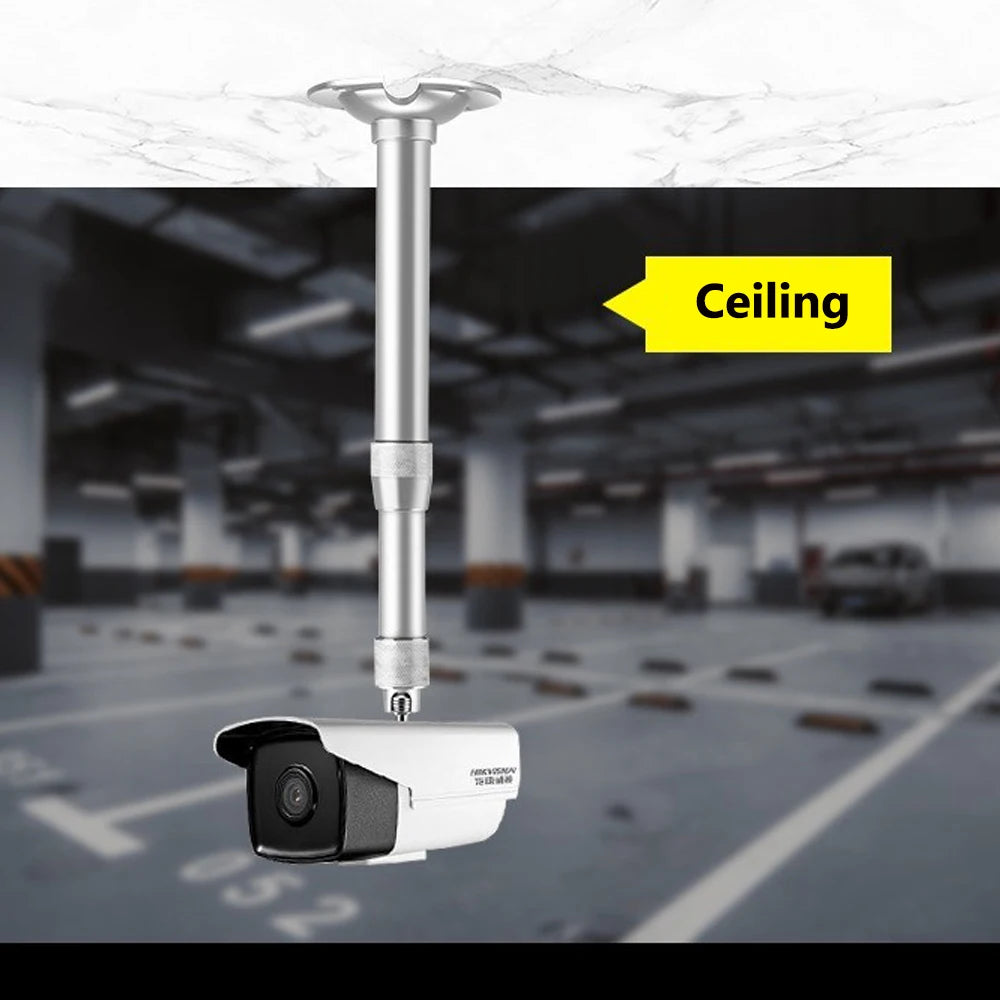 Universal Camera Holder Stand Monitor Aluminum Alloy Telescopic Bracket Bracket Extension Monitoring Pole Camera Long Bracket