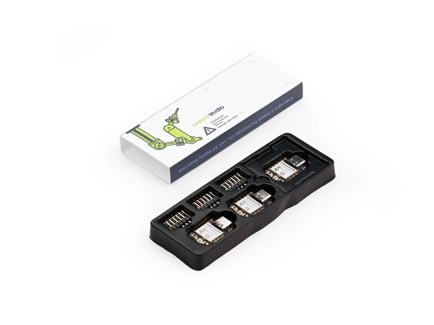 3PCS Pack XIAO ESP32C3 Mini Development Board ESP32 C3 Dev Module WiFi BlE5.0 RISC-V for Arduino IDE, MicroPython, CircuitPython