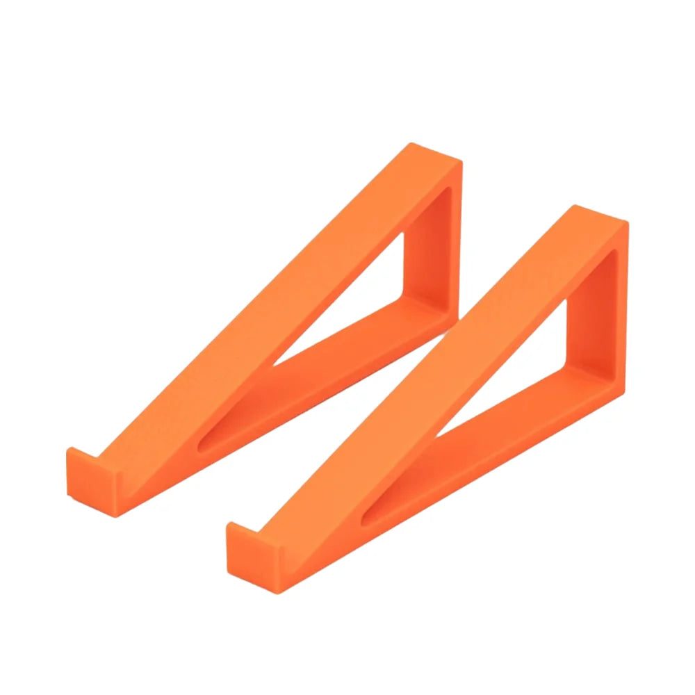 1 Pair New Portable Keyboard Elevated Stand Raised Keyboard Angle Accessories Computer Keyboard Riser Plastic Monitor Holder