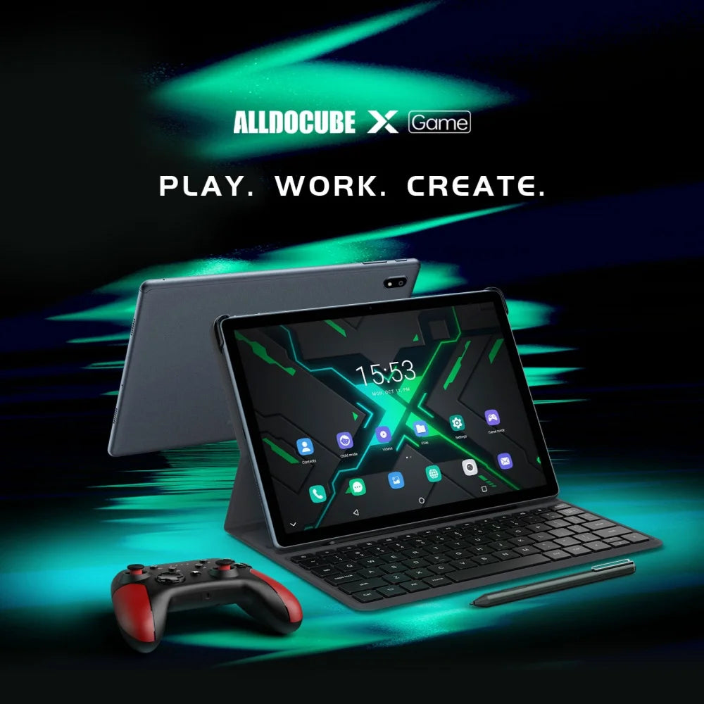 ALLDOCUBE X Game 10.5" Games Tablet 8GB+128GB Helio P90 6-axis Gyro High Accuracy PowerVR 7500mAh Big Battery