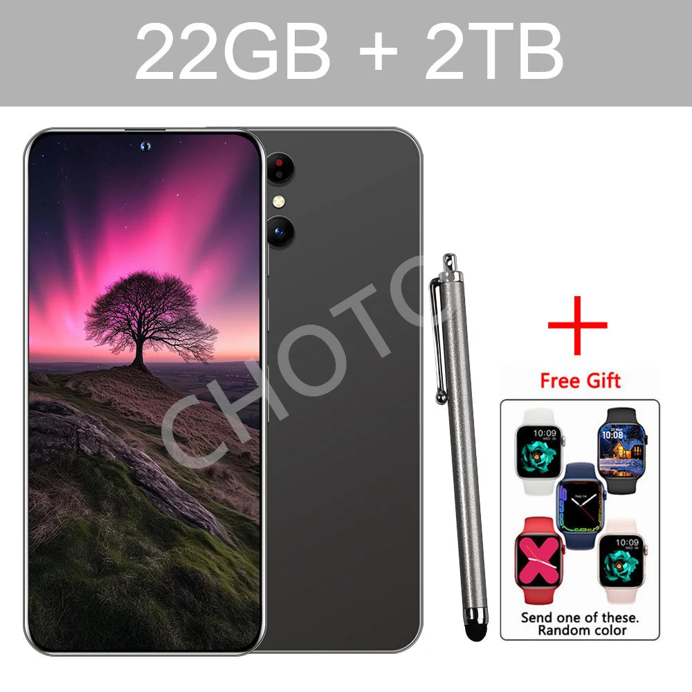 SMS 25 Ultra Silicone Case For Cell Mobile Phones Global Version Android 14 Smartphone Soft Cover For 22GB+2TB Cellphones Cases