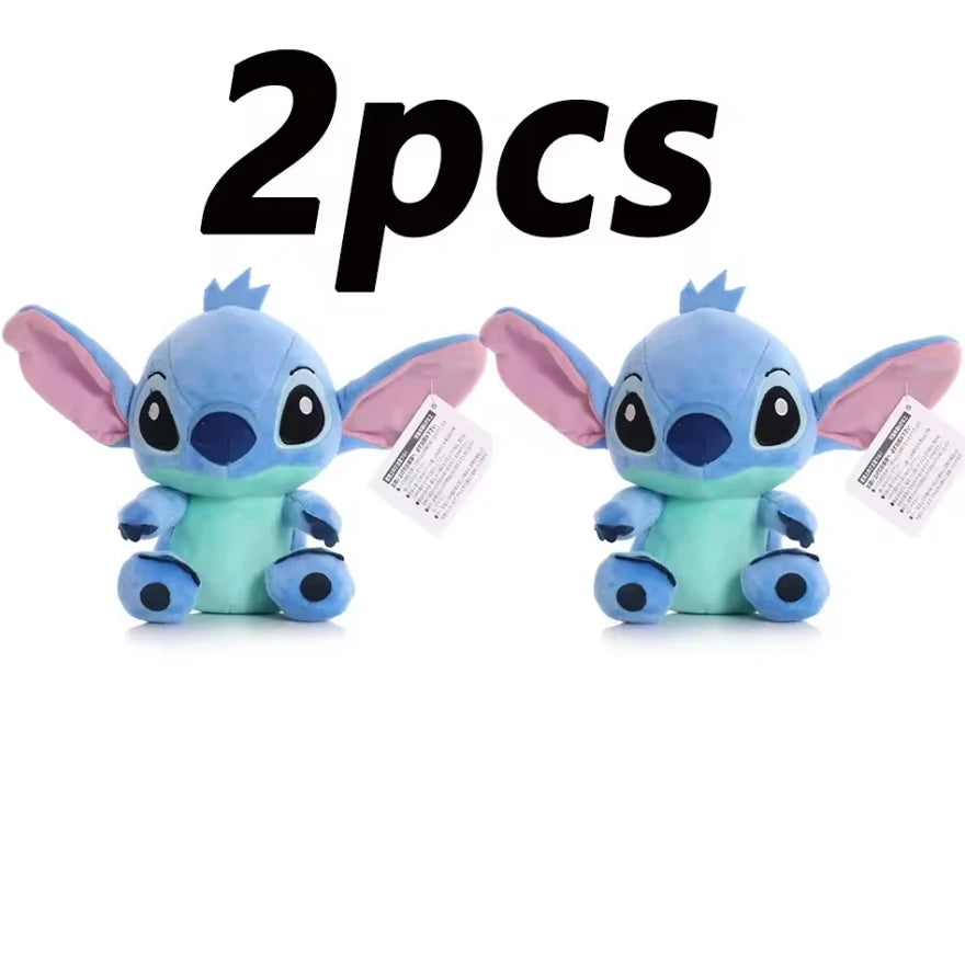 18cm Original Plush Stitch toy Baby Movie Cartoon Model Doll Children Action Figures Stuffed Toys Pendant Gifts