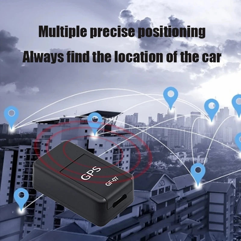 Mini GPS Locator Position APP GF07 Car GPS Tracker Magnetic Vehicle GPS Locator Anti-lost Anti-theft Alarm GPS Tracking Device