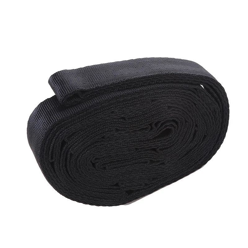 2Pcs High Bearing Capacity Hammock Straps 600lbs Breaking Strength Polyester Hammock Belt Rope 5 Ring Correias De Poliéster