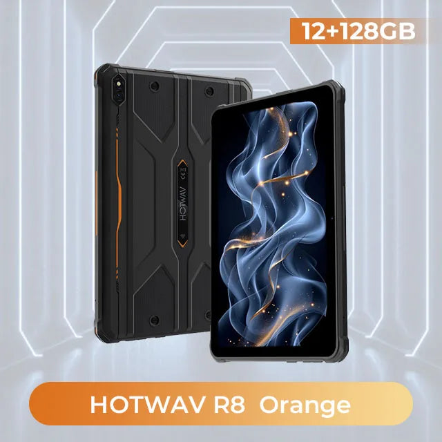 HOTWAV R8 Rugged Tablet Android 10800mAh 4GB+128GB OTG Reverse Charge Suitable For Field Exploration+Logistics Warehousing+Camp