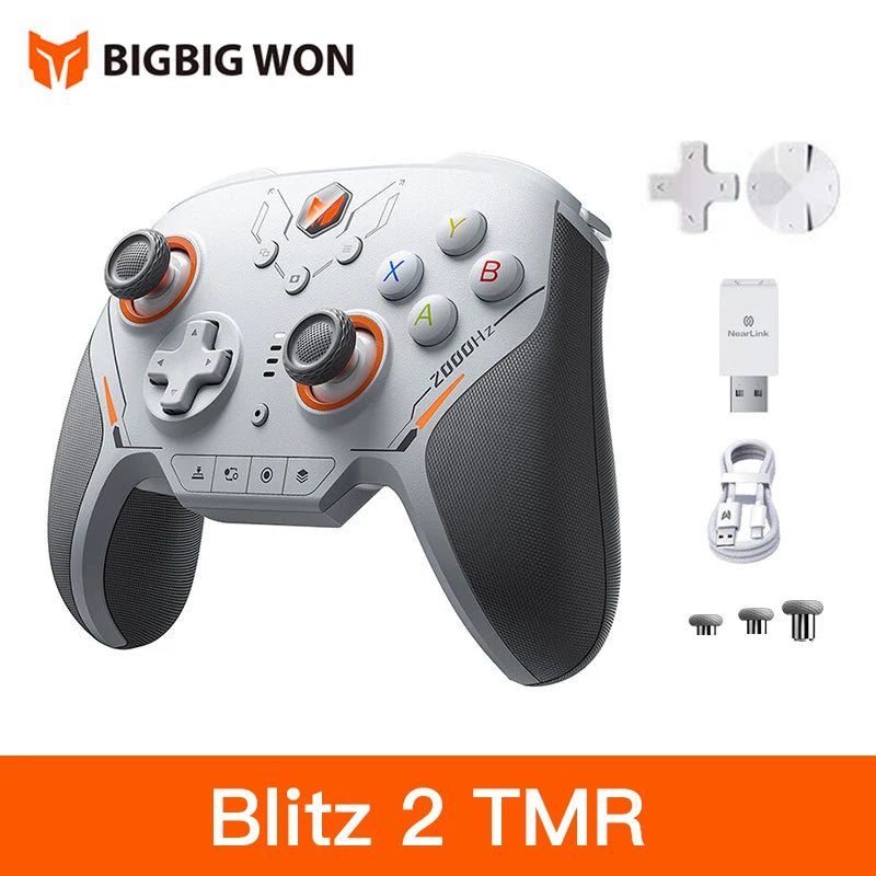 BIGBIG Won Blitz 2 Pro Starburst Wireless Gamepad Carbon Film / TMR Edition for Switch / Pc / ios / Android