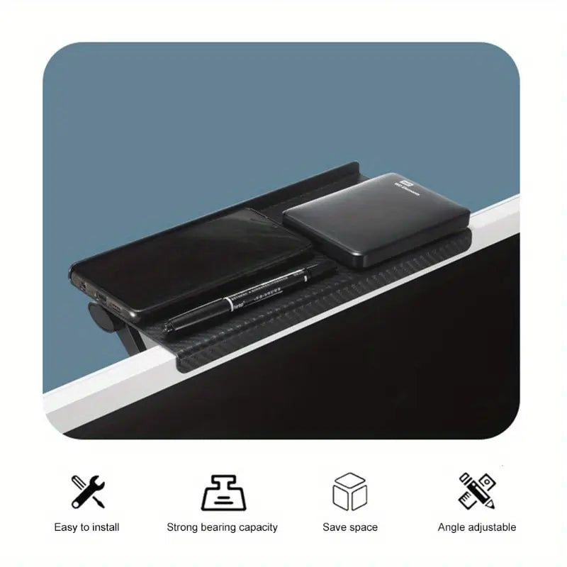 Adjustable Storage Rack At The Top Of The TV Screen, Computer Desktop Monitor Stand, TV Router Storage Rack, Home Manager