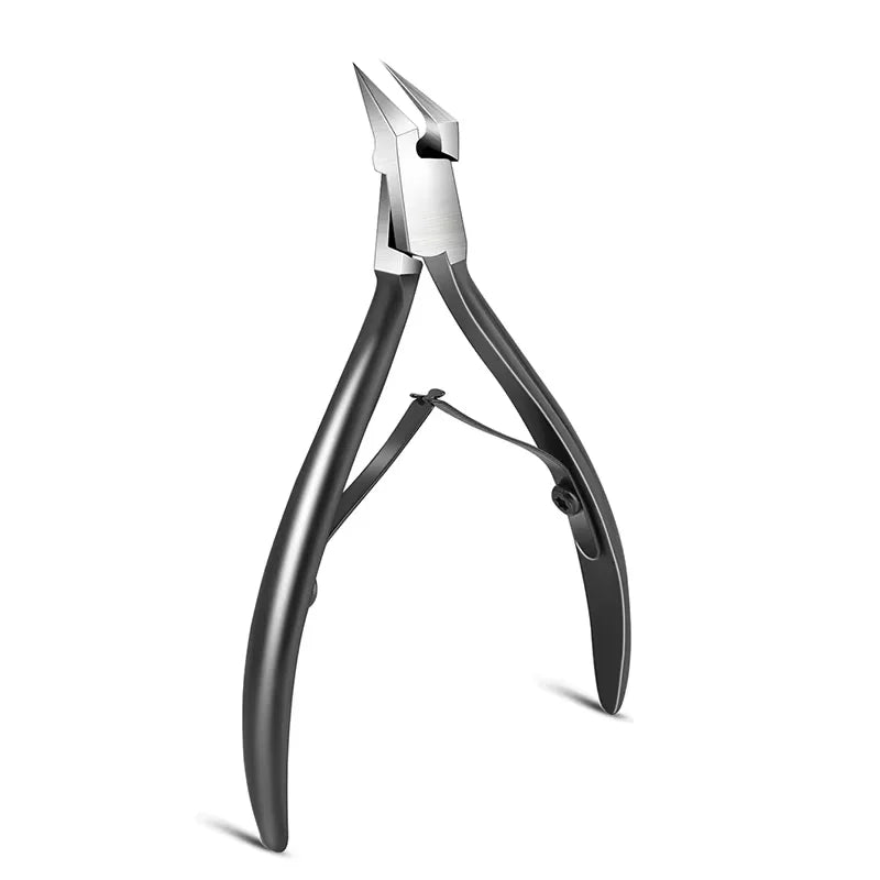Culticle Nipper Nail Clipper Ingrown Thick Toenails Trimmer Professional Podiatrist Toenail Nipper With Stainless Steel
