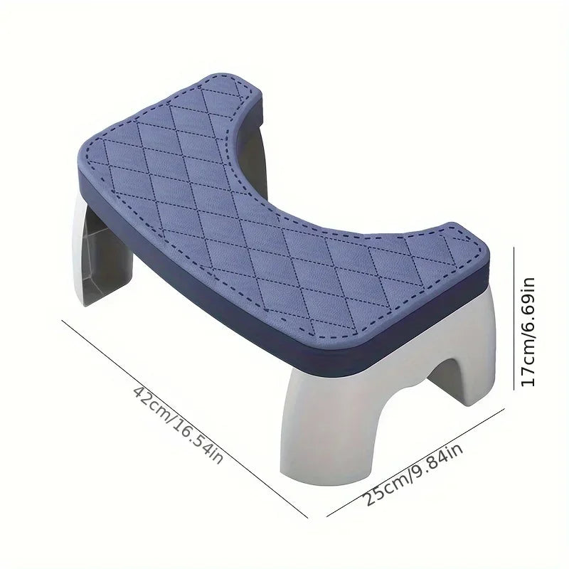 1 thick anti slip stool pad, footstool, household bathroom, adult squatting toilet, toilet footstool waterproof squatting toilet