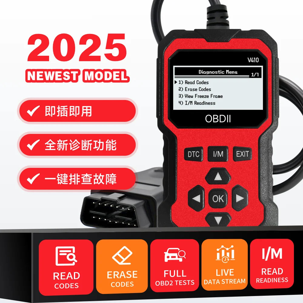 Car Obd2 Scanner Diagnostic Tool Code Reader Engine Fault Code Reader Scanner Can Diagnosis All Obd Ii in 1996 Agreement Car Sca