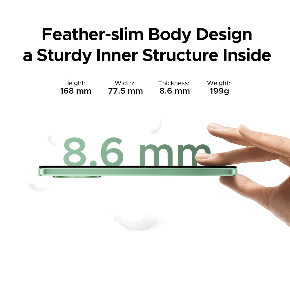 Global Version DOOGEE Note59 Pro 5G Smartphone Android 15 Mobile Phone 8GB RAM 256GB ROM 6.75" HD+ 6250mAh Battery NFC Cellphone