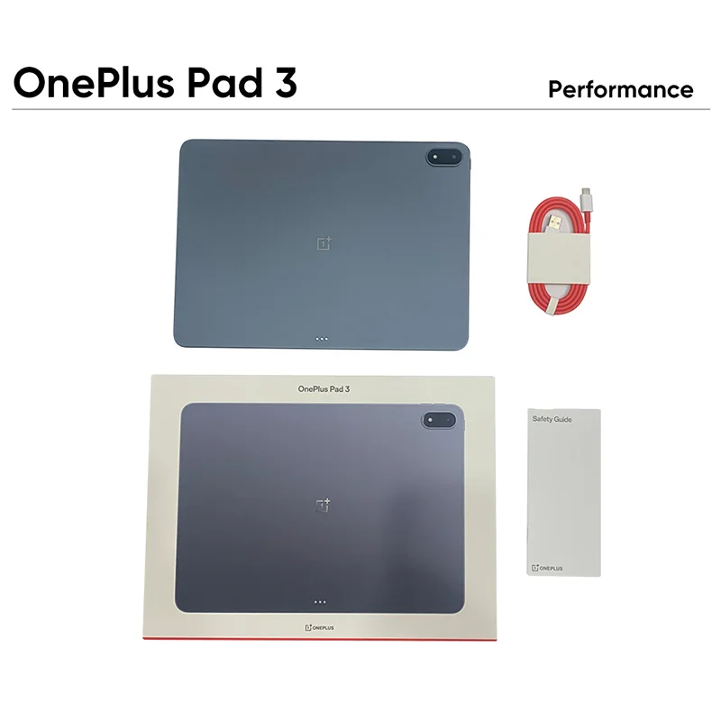 Global Version OnePlus Pad 3 12GB 256GB Tablet Snapdragon 8 Elite 13.2" 144Hz Display 3.4K Resolution Bluetooth 5.4 Android 15
