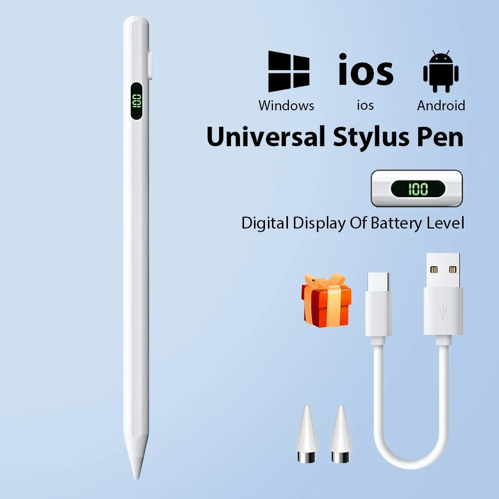 Universal Stylus Pen For Android iOS Windows Touch Screen Capacitive Pen For iPad 13 Apple Pencil Phone Huawei Xiaomi Tablet Pen