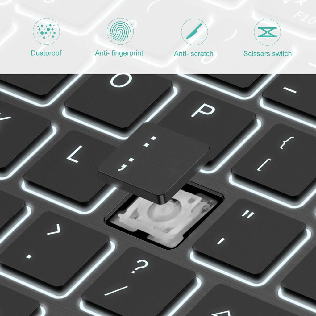 10 inch Backlit For iPad Keyboard and Mouse Backlight Bluetooth Keyboard For IOS Android Windows Wireless Keyboard and Mouse