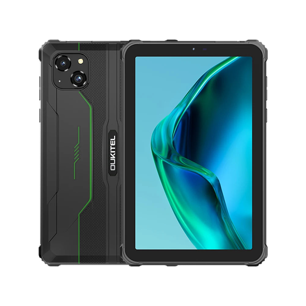 Oukitel RT3 PRO Rugged Tablet 5150mAh Battery 8-inch HD Display 4GB+128GB MTK G81 Octa-core 16MP Camera Android 14