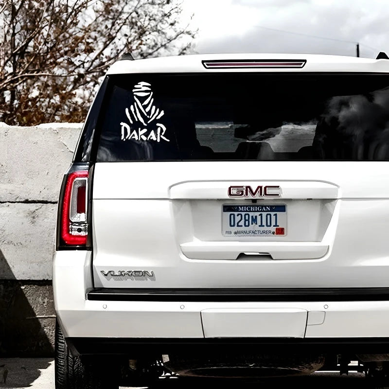 Car Motorcycle Sticker DAKAR Rally Game Auto Body Bumper Windows Motorcycle Laptop Walls Car Body Stickers Car Tuning Accessorie