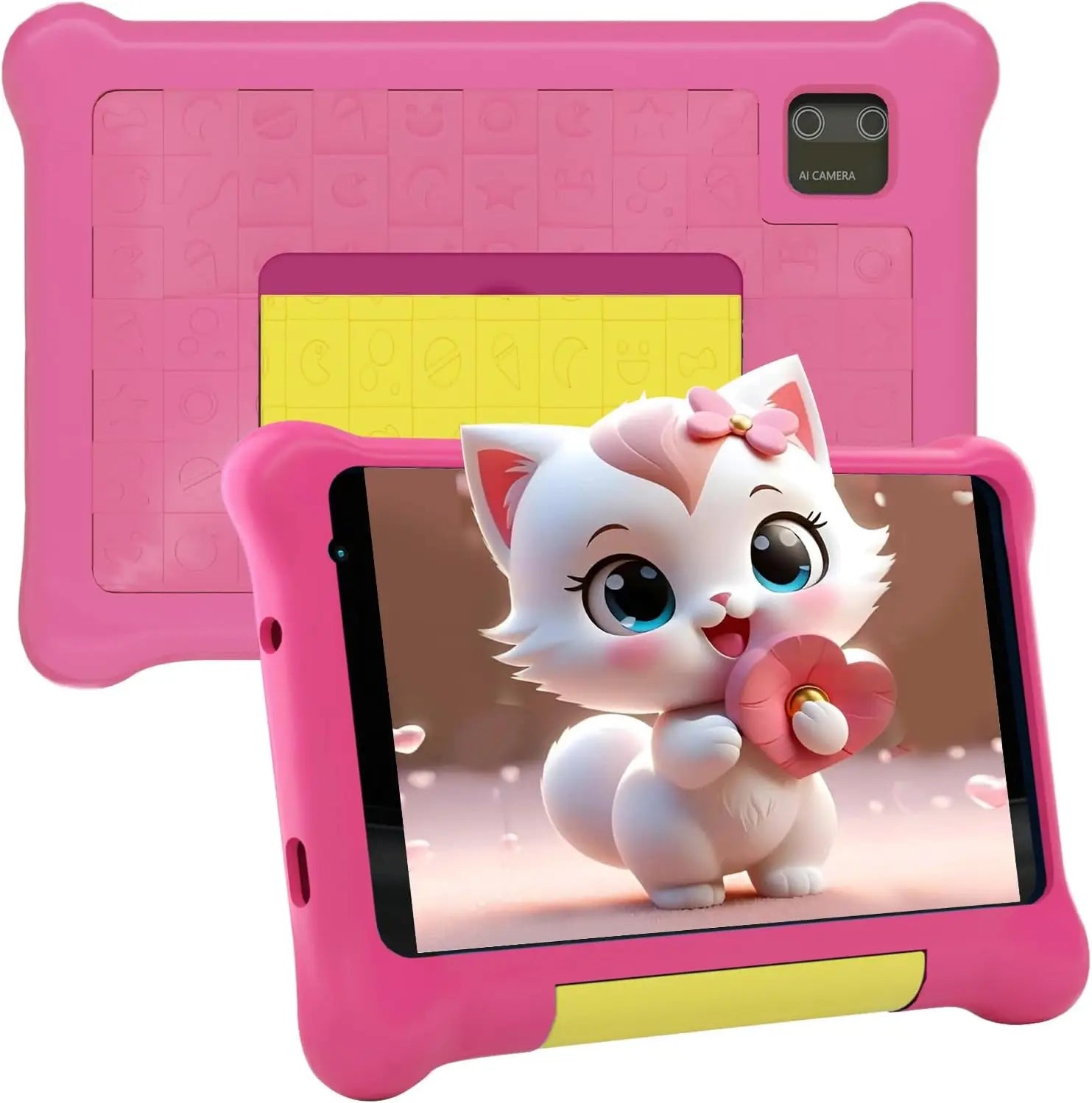 Kid Tablet 7 Inch Tablet for Children Android 13 5GB RAM 32GB ROM 128GB Expandable Quad Core Wi-Fi Bluetooth Type-C Children's