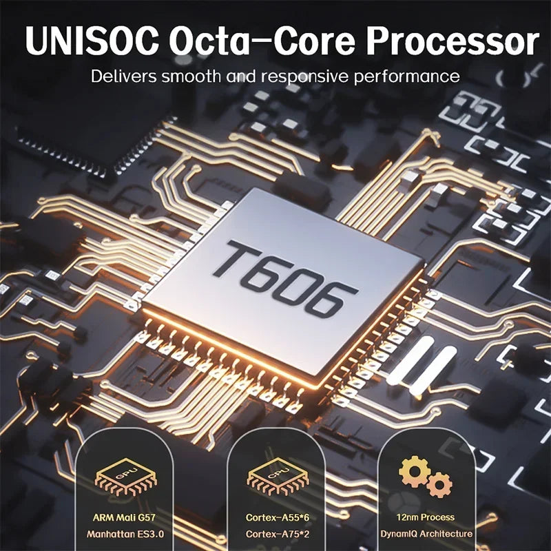 2025 Upgraded Android 15 Tablet 10.95inch,12GB+128GB+512GB, 8000mAh Large Battery, Dual WiFi 6, Dual Camera,T606 Octa-Core CPU