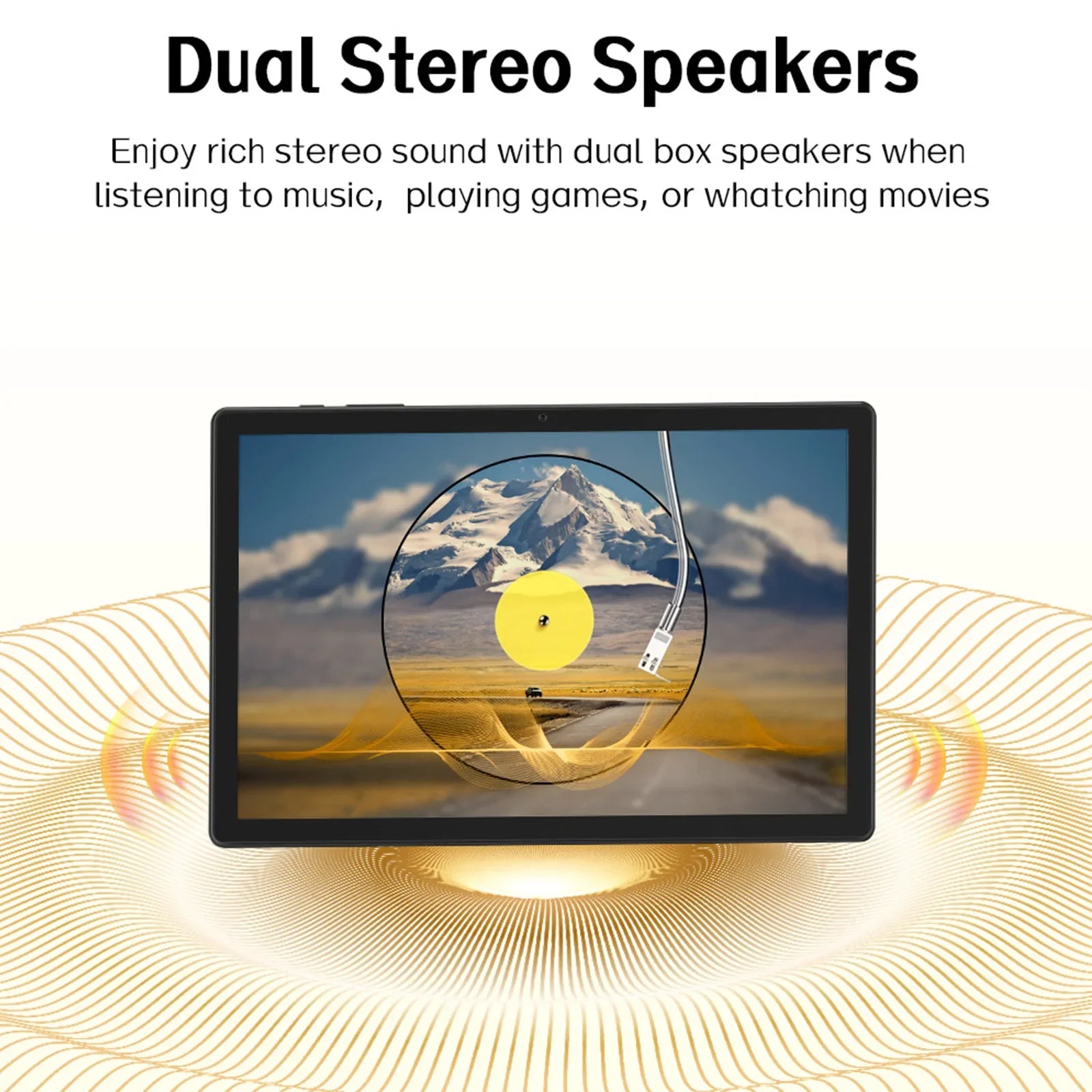 ANRY Tablet PC Android 15 OS 10.95 Inch Tablets With Case WIFI Ipad 12GB+128GB 8000mAh Tab for Office Travel Mini Computer