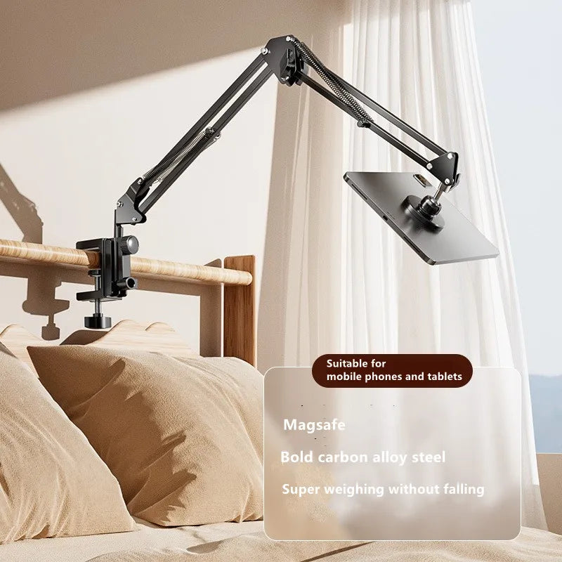 Flexible Lying In Bed Holder Magnetico Portable Monitor Stand Crayon Cradle Tripod For Magsafe iPad Xiaomi Kindle Tablet Support