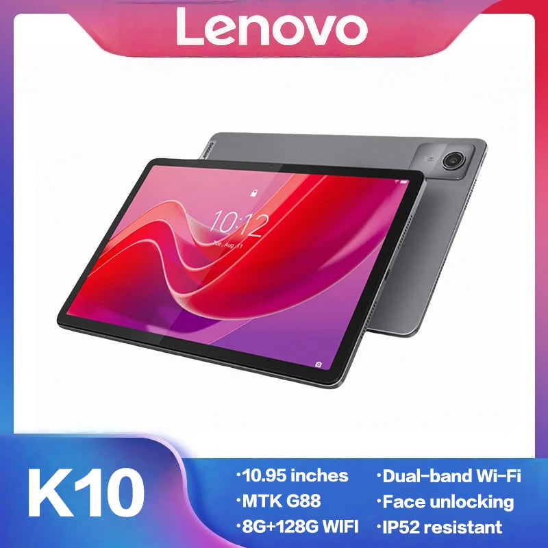 Lenovo K10 Tablet 10.95 Inch TB330FU Octa Core High Brush Eye Protection IPS Screen Pad 8G+128G WiFi version Grey
