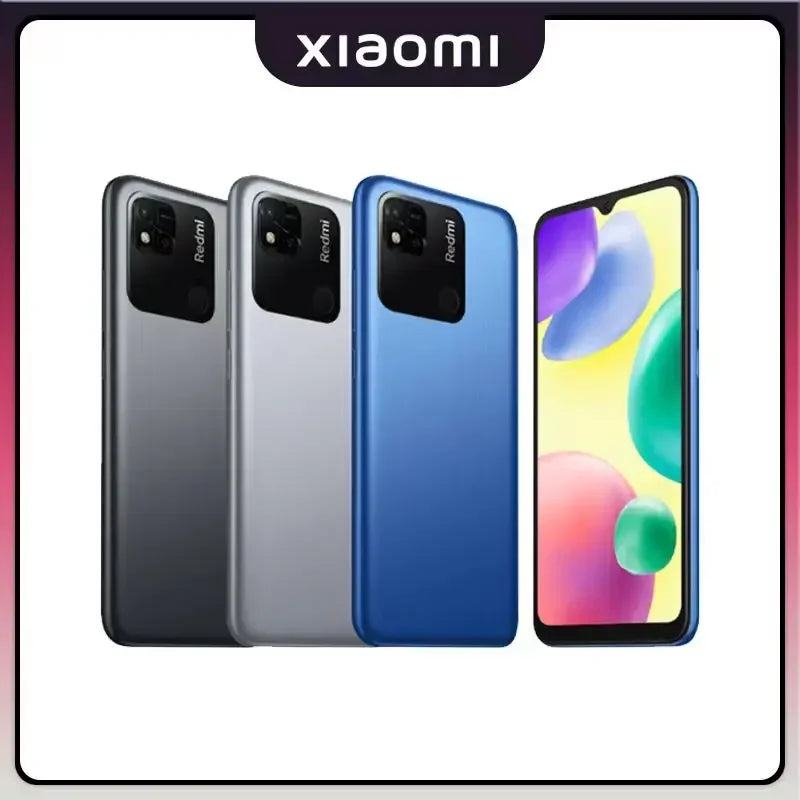 Smartphone 10A 6GB 128GB Original Xiaomi Redmi Global 6.53' HD Display Helio G25 Octa Core 13MP Fingerprint 5000mAh used phone