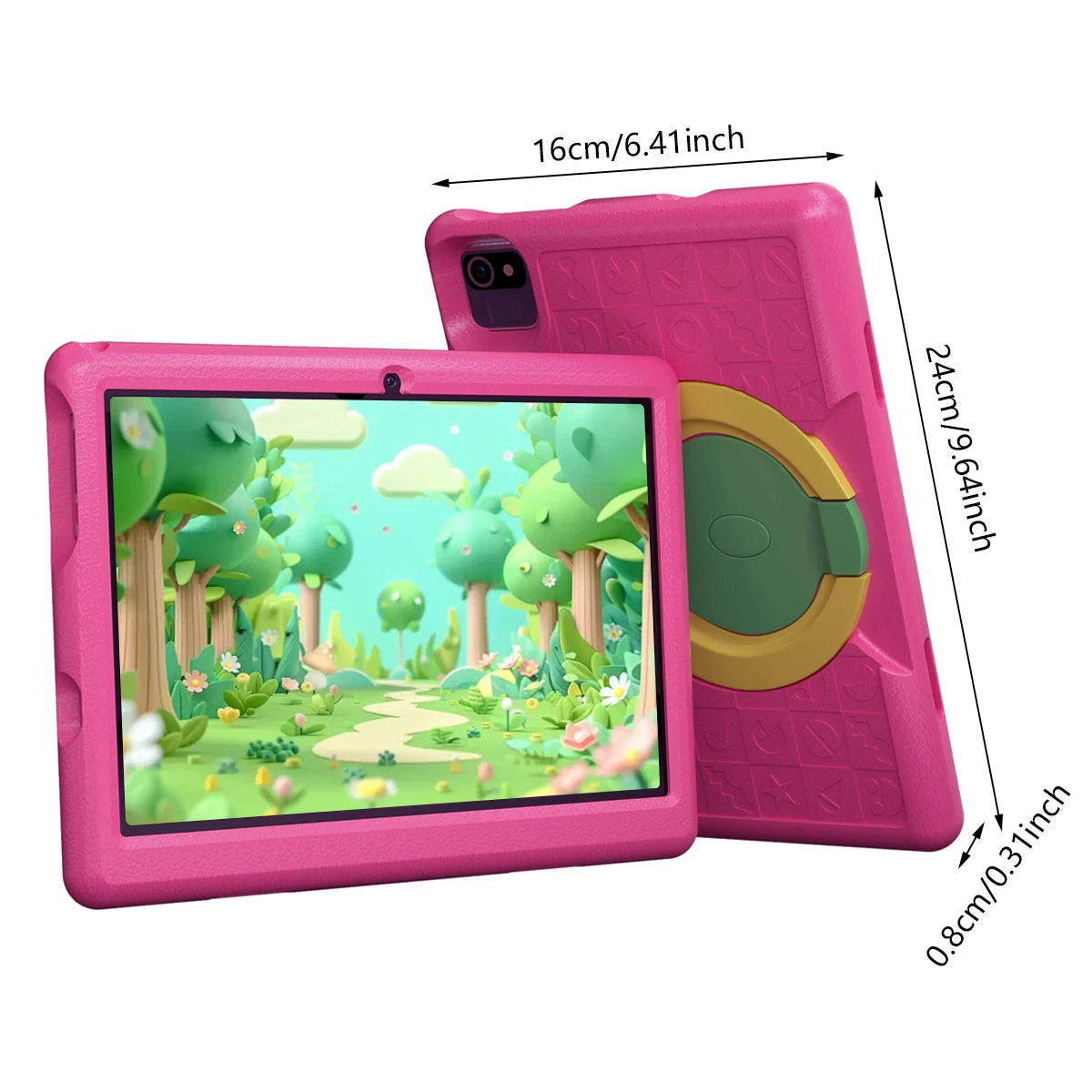 KT1006 10.1 Inch Kids Tablet 6GB RAM 64GB ROM 128GB SD Expand 5000mAh HD Dual Camera With Parenal Control Toy Gift for Children