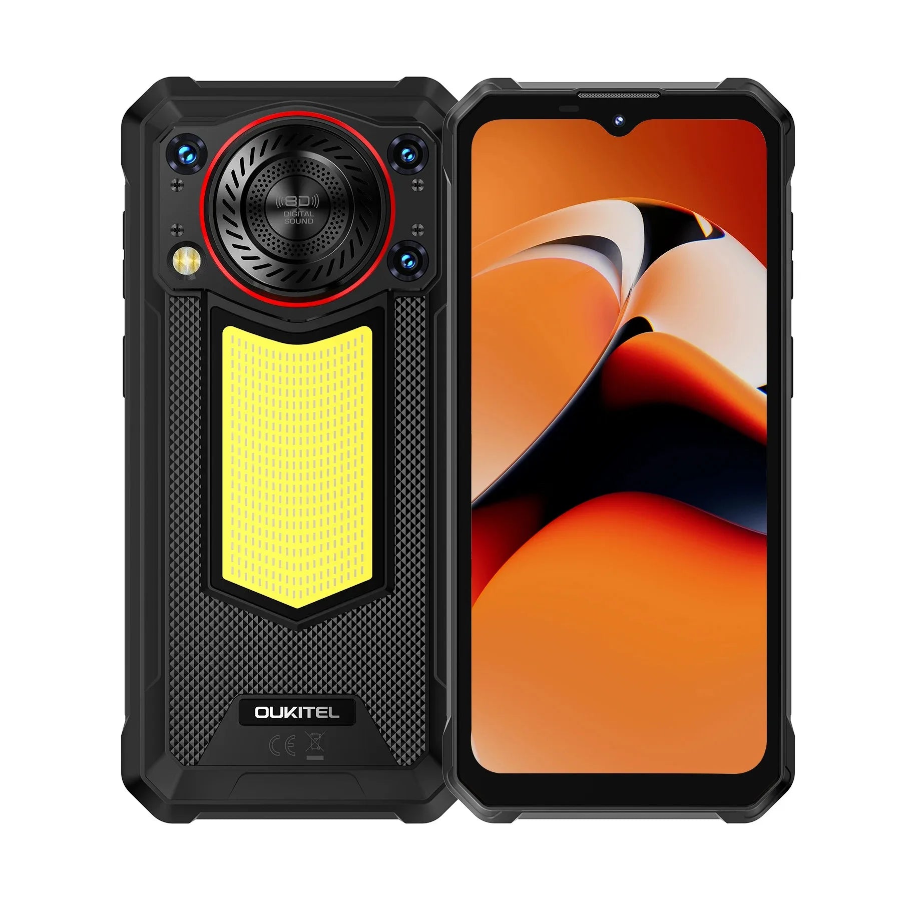 NEW OUKITEL WP53 PRO 4G Rugged Smartphone 6.52"  24GB+256GB 11000mAh 18W Android 15 NFC 50MP 128dB Speaker 36mm Cell Phone