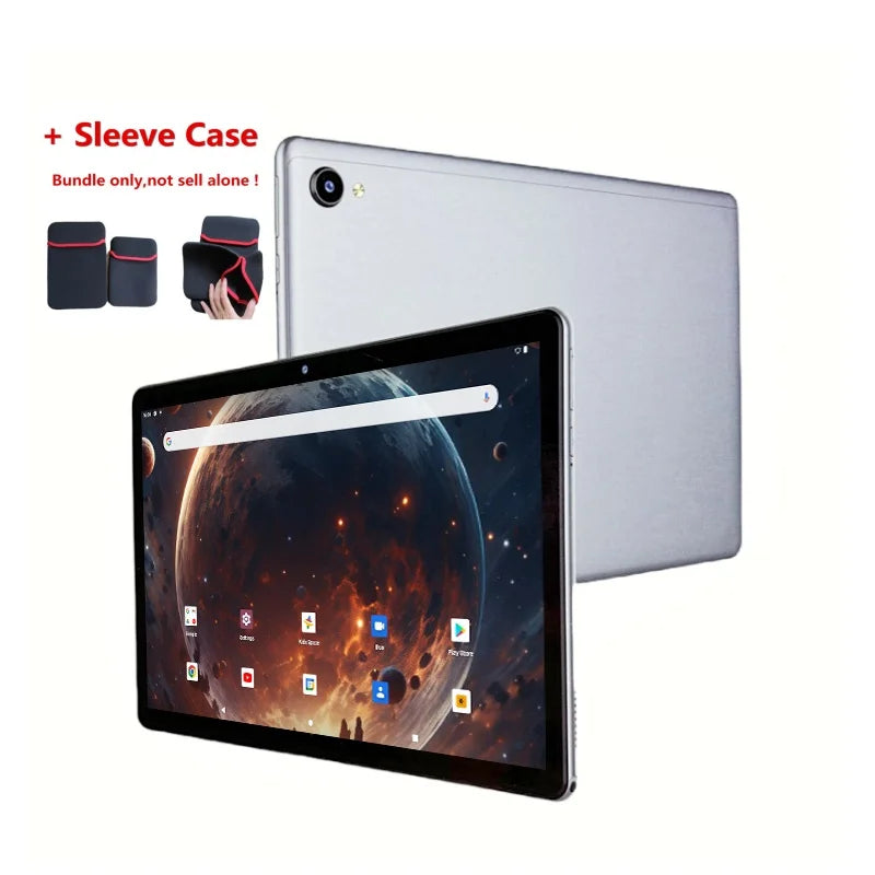 10.1 INCH 4GB RAM 128GB ROM QP10 Android 12 Tablet PC MTK8183  Octa Core 2.0GHz Front 8.0MP Rear 13.0MP  Bluetooth 5.0 WIFI