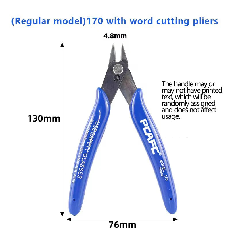Universal Pliers Multi Functional Tools Electrical Wire Cable Cutters Cutting Side Snips Flush Stainless Steel Nipper Hand Tools
