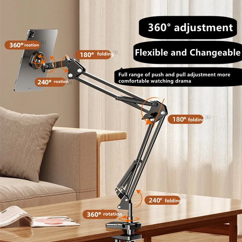 Flexible Lying In Bed Holder Magnetico Portable Monitor Stand Crayon Cradle Tripod For Magsafe iPad Xiaomi Kindle Tablet Support